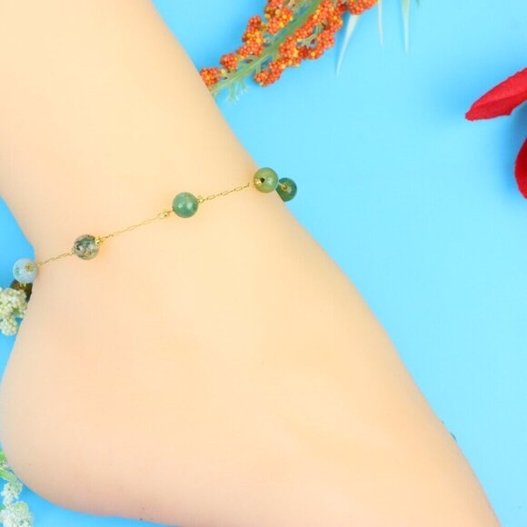 Elegant Handmade Anklet – Perfect for Women & Girls | Ideal Gift Option, DYC1637 - Picture 5 of 9